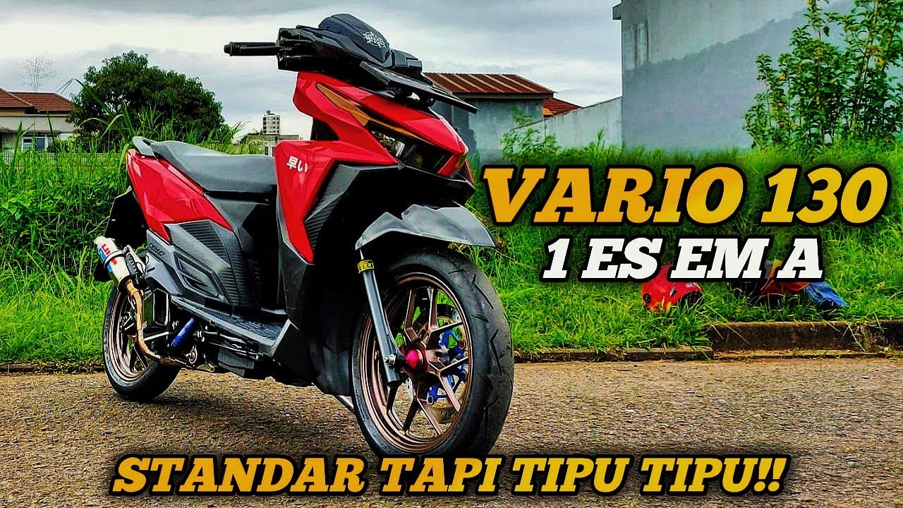 MODIFIKASI VARIO RACING LOOK l SIMPLE & ELEGANT!!!