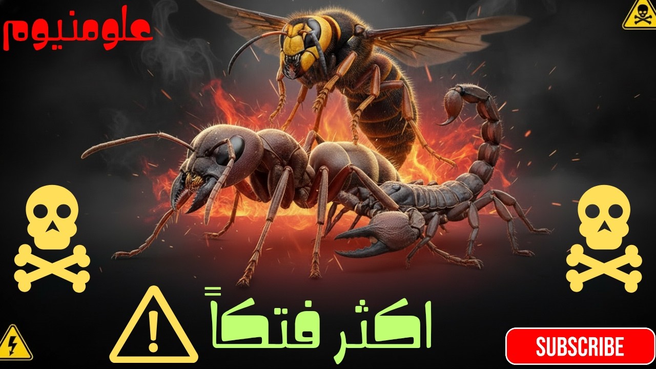 أخطر حشرات العالم