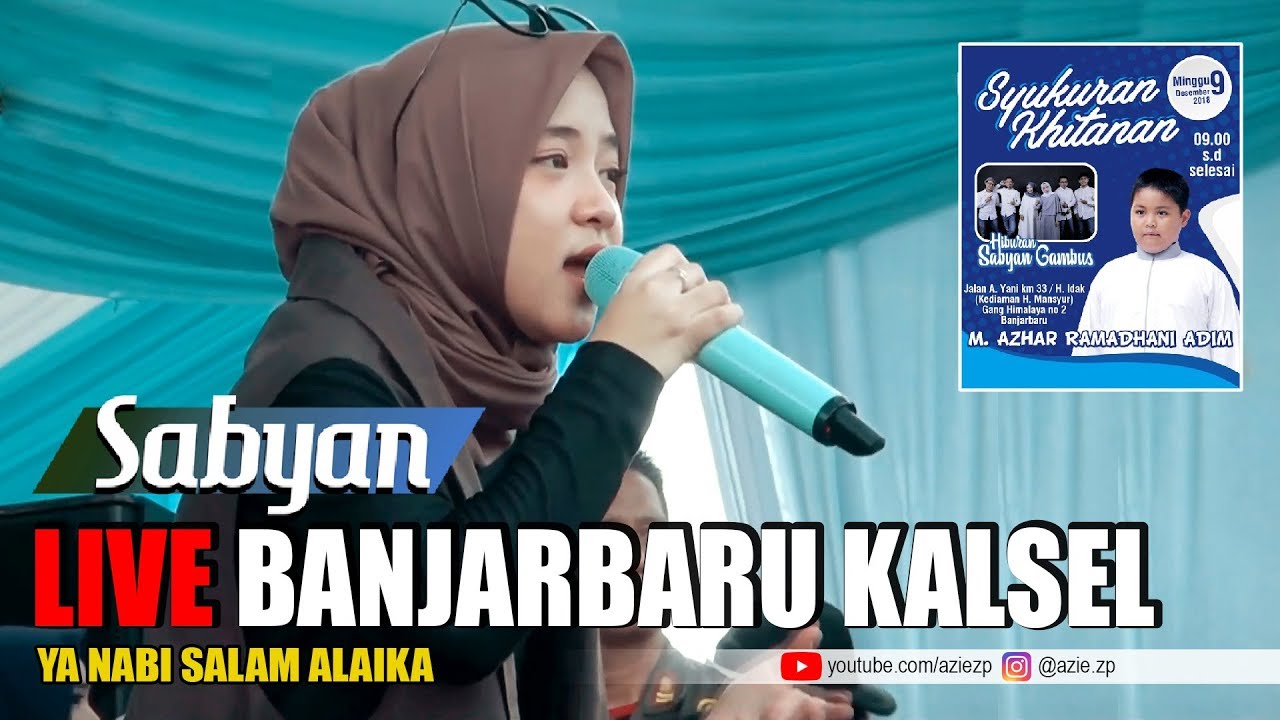 Sabyan Gambus - Ya Nabi Salam Alaika (Live Banjarbaru)