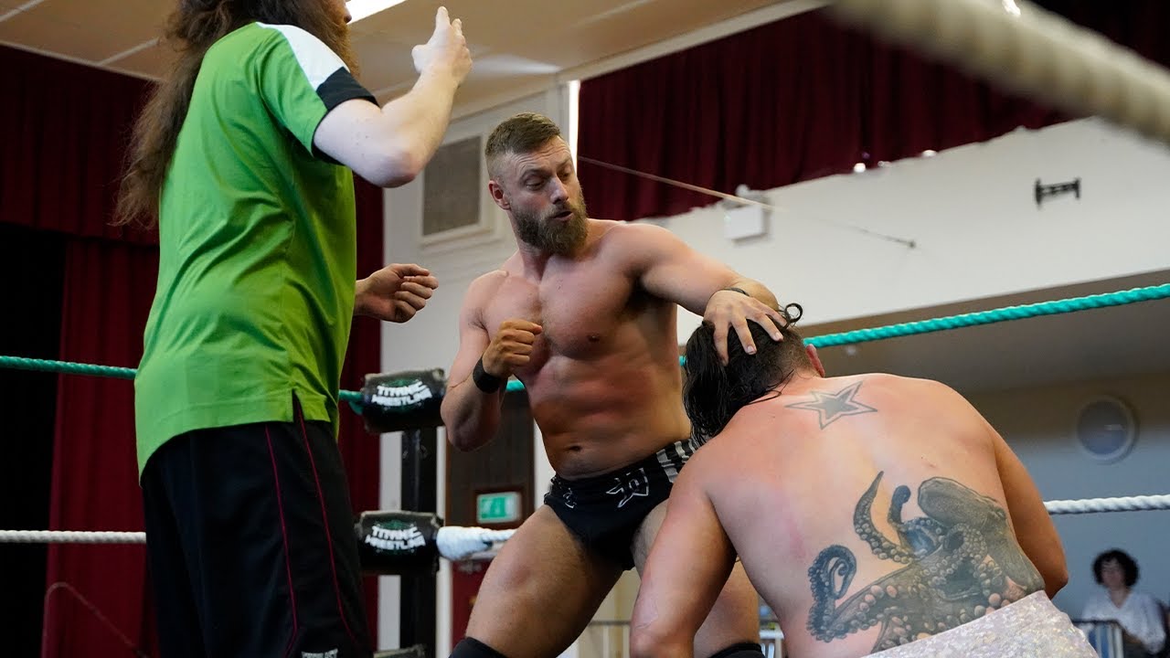 Полный матч: Такер против Стивена Карвела — Titanic Wrestling