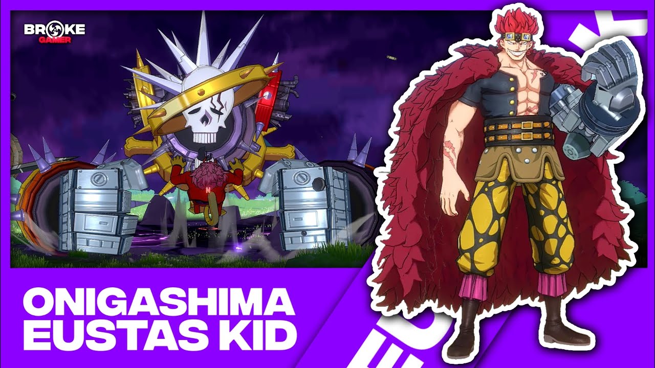 WTF is this CHARACTER!!!???🙏😭 Onigashima Eustas Kid🧲 Gameplay | One Piece Fighting Path