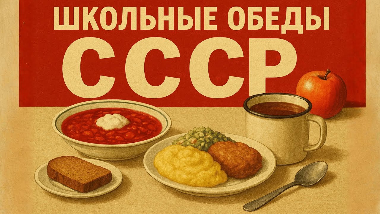 ОБЕДЫ советских ДЕТЕЙ. Как КОРМИЛИ в СССР