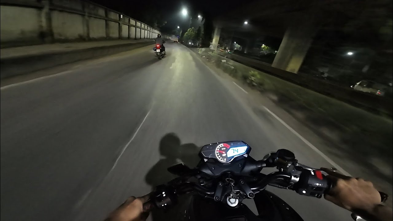 Night Ride | Pulsar N160 | POV RIDE | #pov 