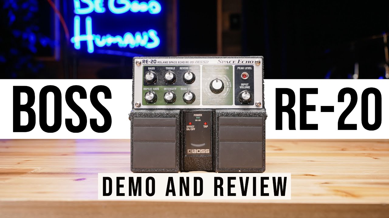 Boss RE 20 Space Echo Demo & Review