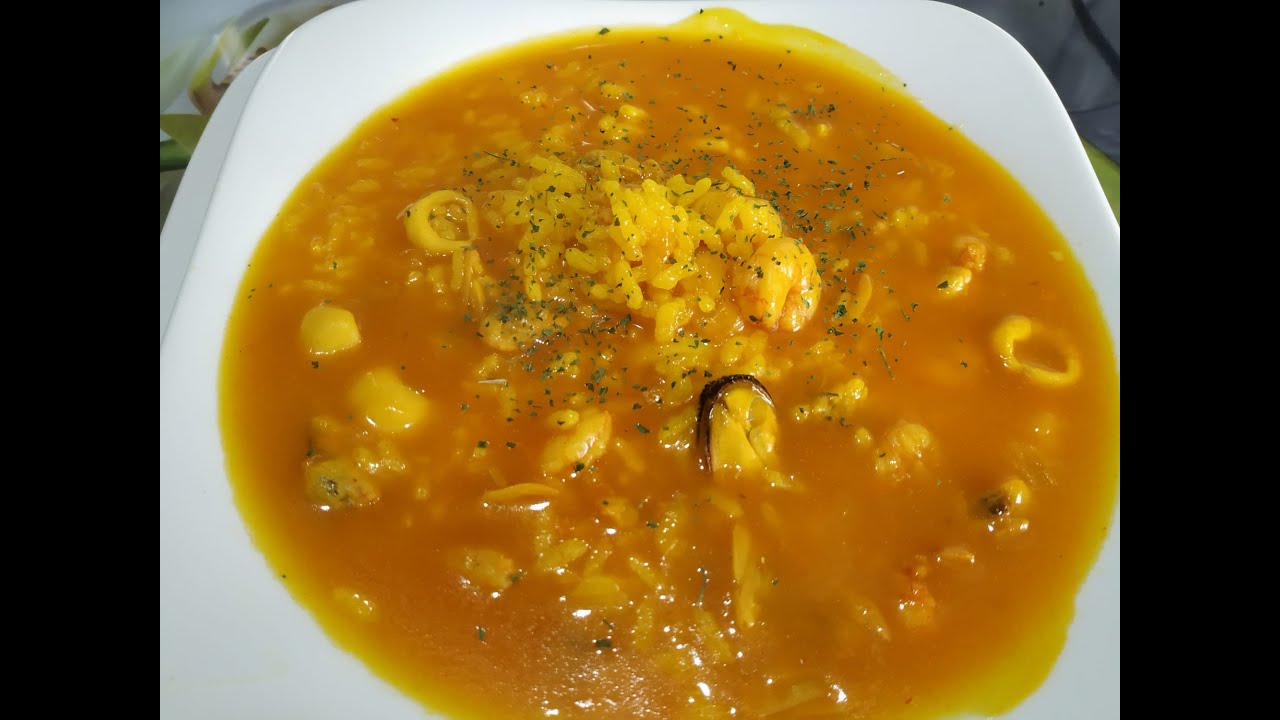 ARROZ CALDOSO DE PESCADO O MARISCO EN MAMBO!!