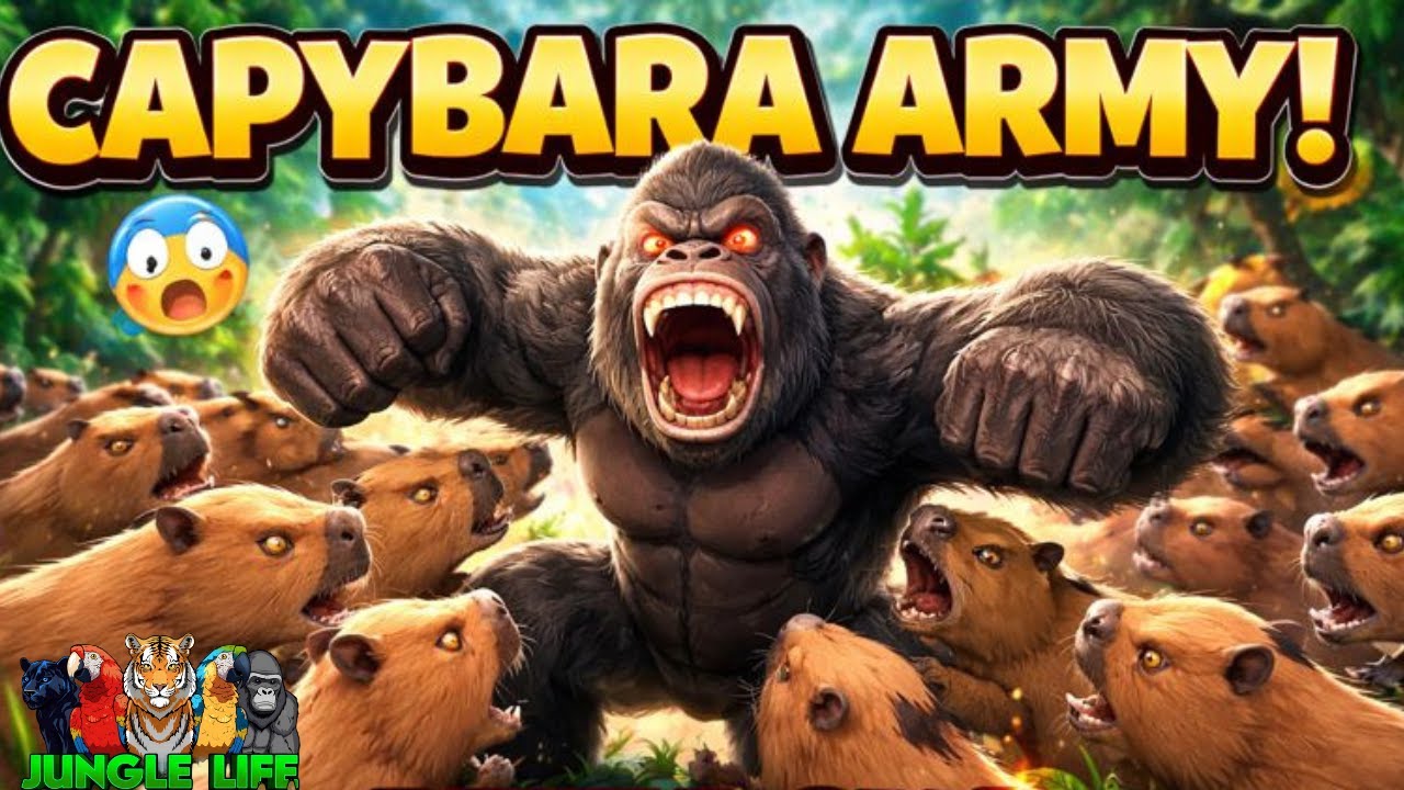 Capybara Army | ROBLOX Jungle Life