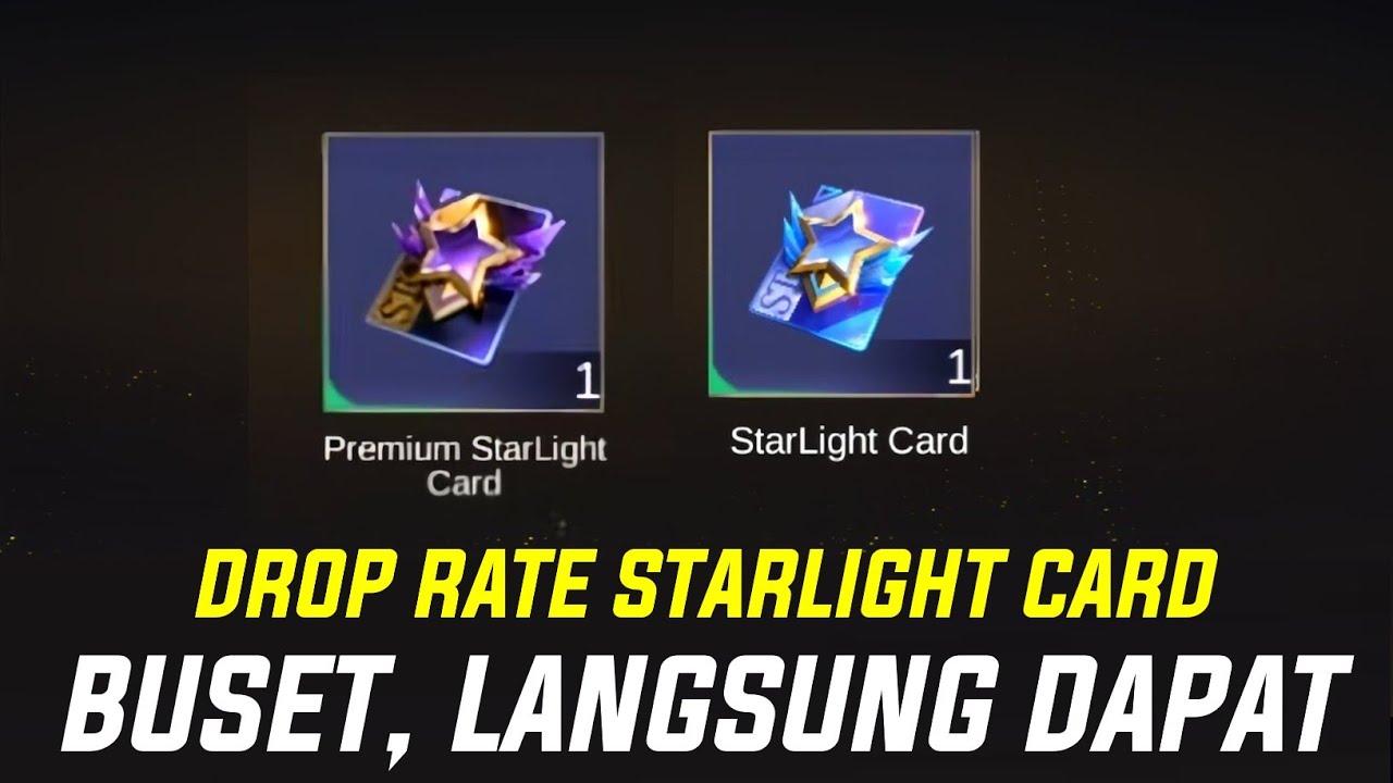 BUSET, LANGSUNG DAPET STARLIGHT CARD BULAN FEBRUARY 2026! DROP RATE GACHA STARLIGHT LUCKY CHEST MLBB