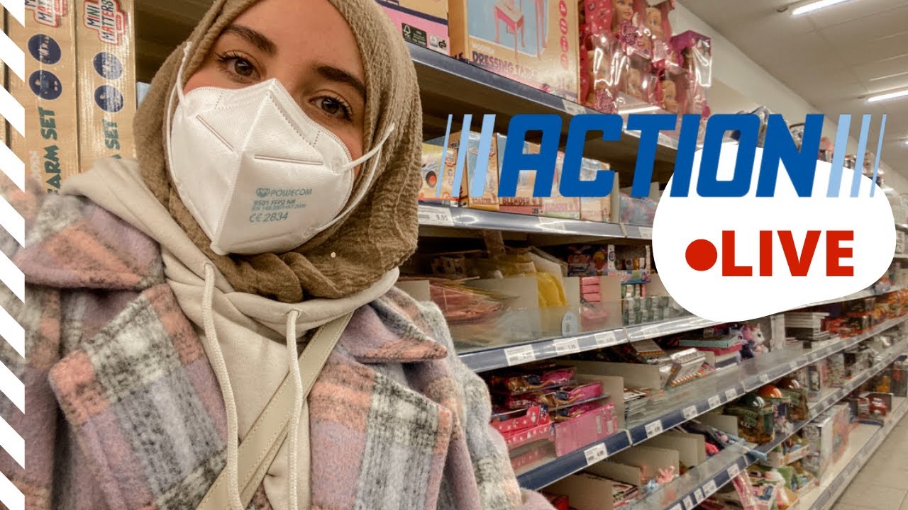 Action LIVE SHOPPING | Neuheiten bei Action Dezember 2021 | Hijabflowers