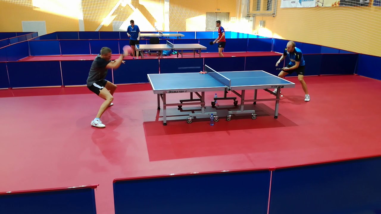Mattias Karlsson and Viktor Brodd training