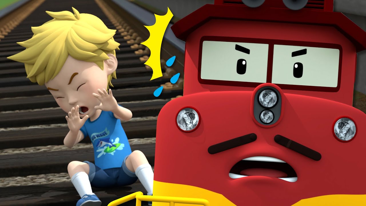 No Playing on the Train Platform│Learn about Safety Tips│Safety Episodes for Kids│Robocar POLI TV