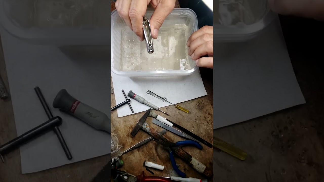 Ronson Premier MK1 Lighter repair channel flint holder drilled Contacts:https://m.me/santo.anastasio