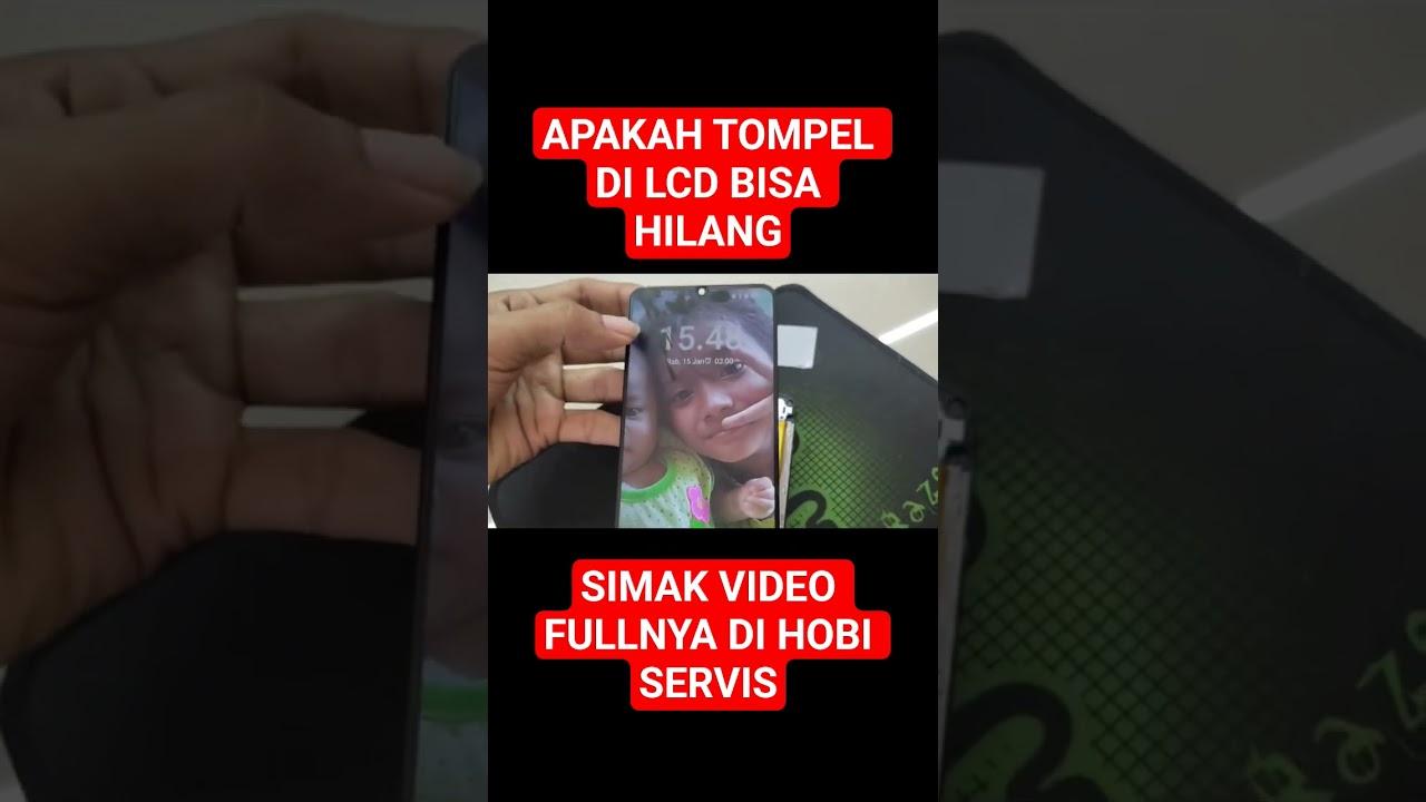 Removing spots on cellphone LCDs