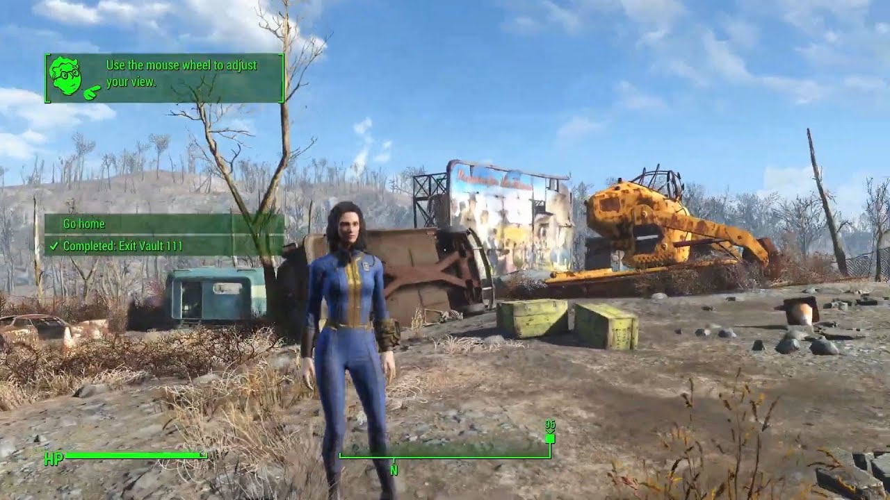 Fallout 4 PC Playthrough pt2 - Wasteland