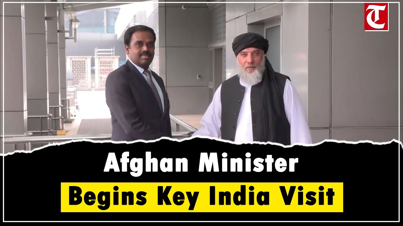 Afghan Commerce Minister Nooruddin Azizi Arrives in Delhi for Key Five-Day Official Visit