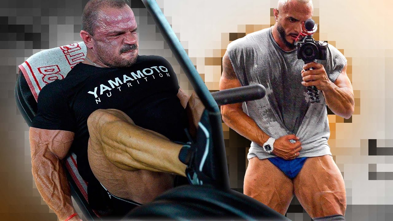 ENTRENO BRUTAL DE PIERNAS CON ÁNGEL CALDERON A 16 SEMANAS DEL MR.OLYMPIA