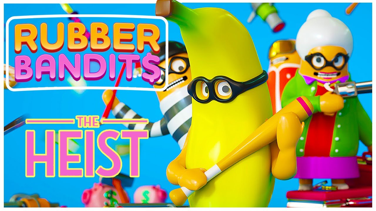 I ROBBED MY TEAM FOR MONEY IN RUBBER BANDITS HEIST | MALAYALAM | A Bit-Beast