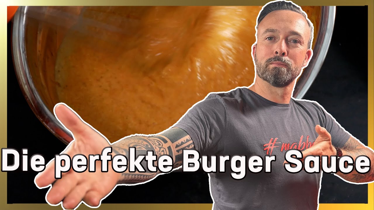 PERFEKTE BURGER SAUCE | so einfach und so schnell | @M&G BBQ