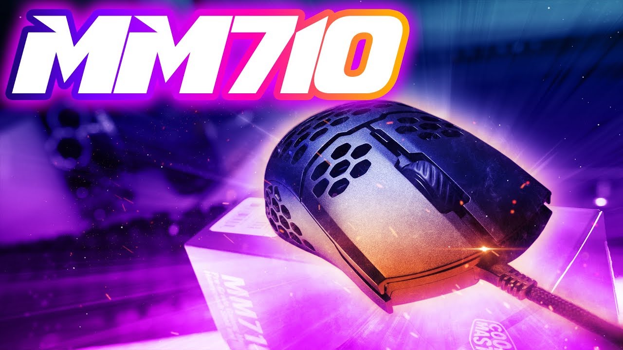 Cooler Master MM710 Gaming Mouse Review: Smol Body - BIG Holes