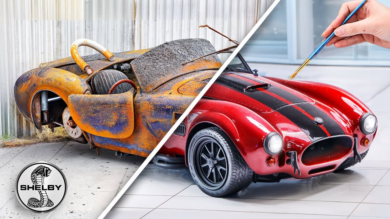 Restoration Abandoned  Ford Shelby Cobra | Rusty Car Rebuild and Customization