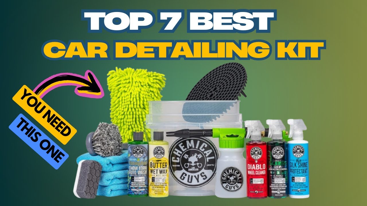 Top 7 Best Car Detailing Kits Buy On Amazon 2025