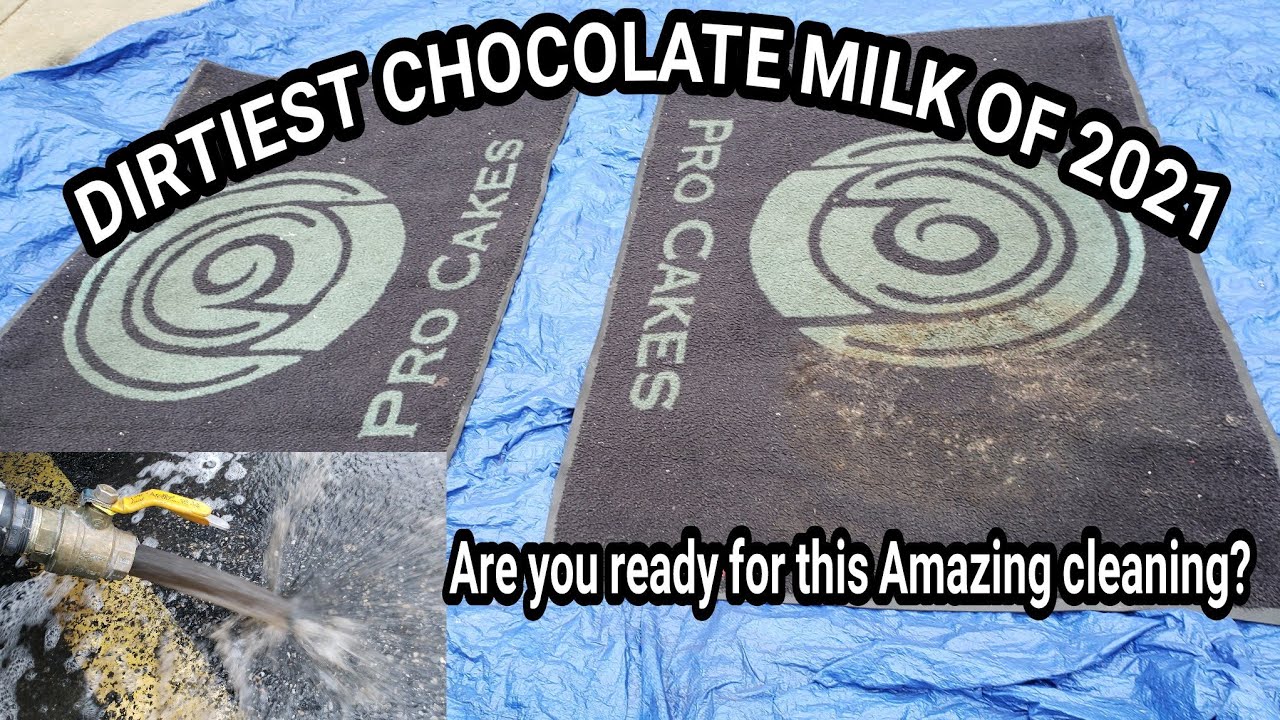 Extremely Dirty rugs get cleaned | Dirtiest chocolate milk ever | Carpet cleaning vlog Episode 248