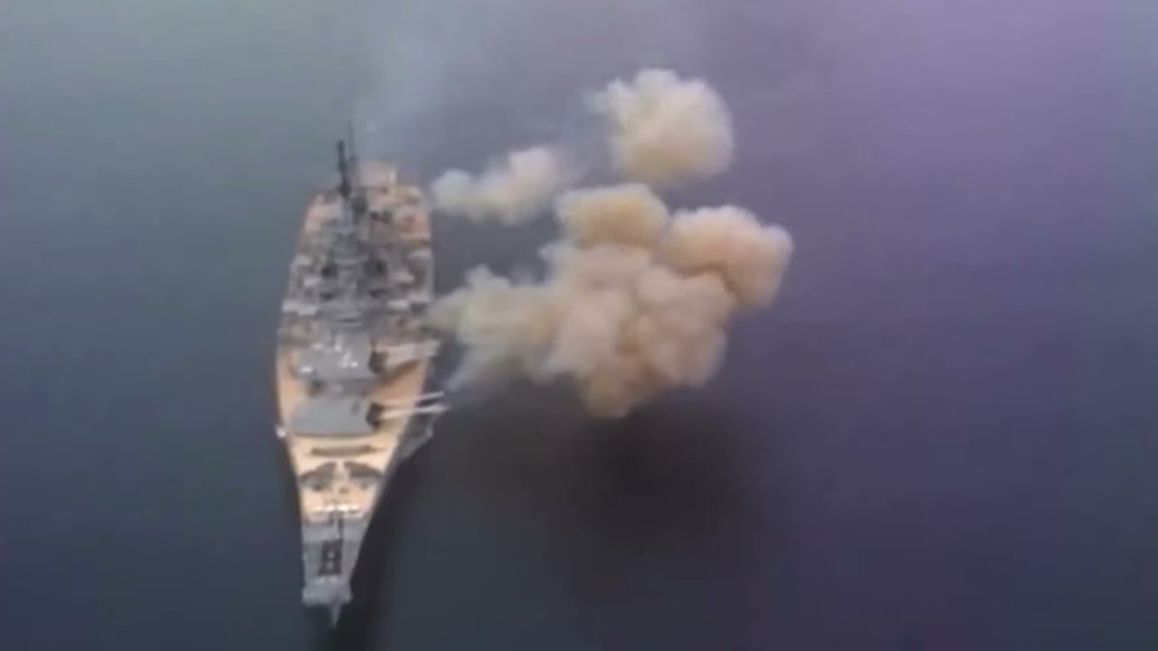 1812 overture with naval artillery instead of cannons