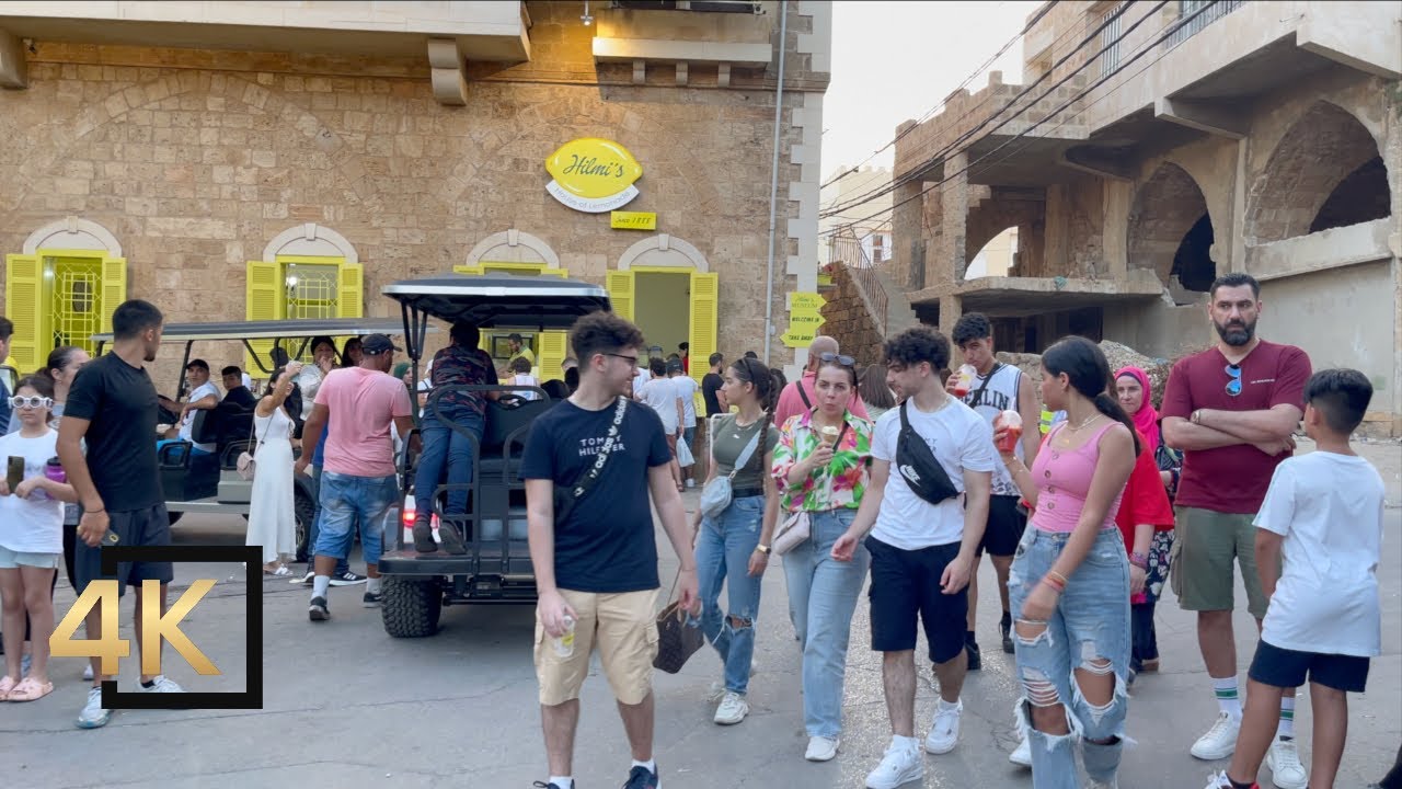 Lebanon 🇱🇧 Walking Tour 4K In Batroun Lebanon | Experiencing Lebanon | Travel Vlog | لبنان البترون