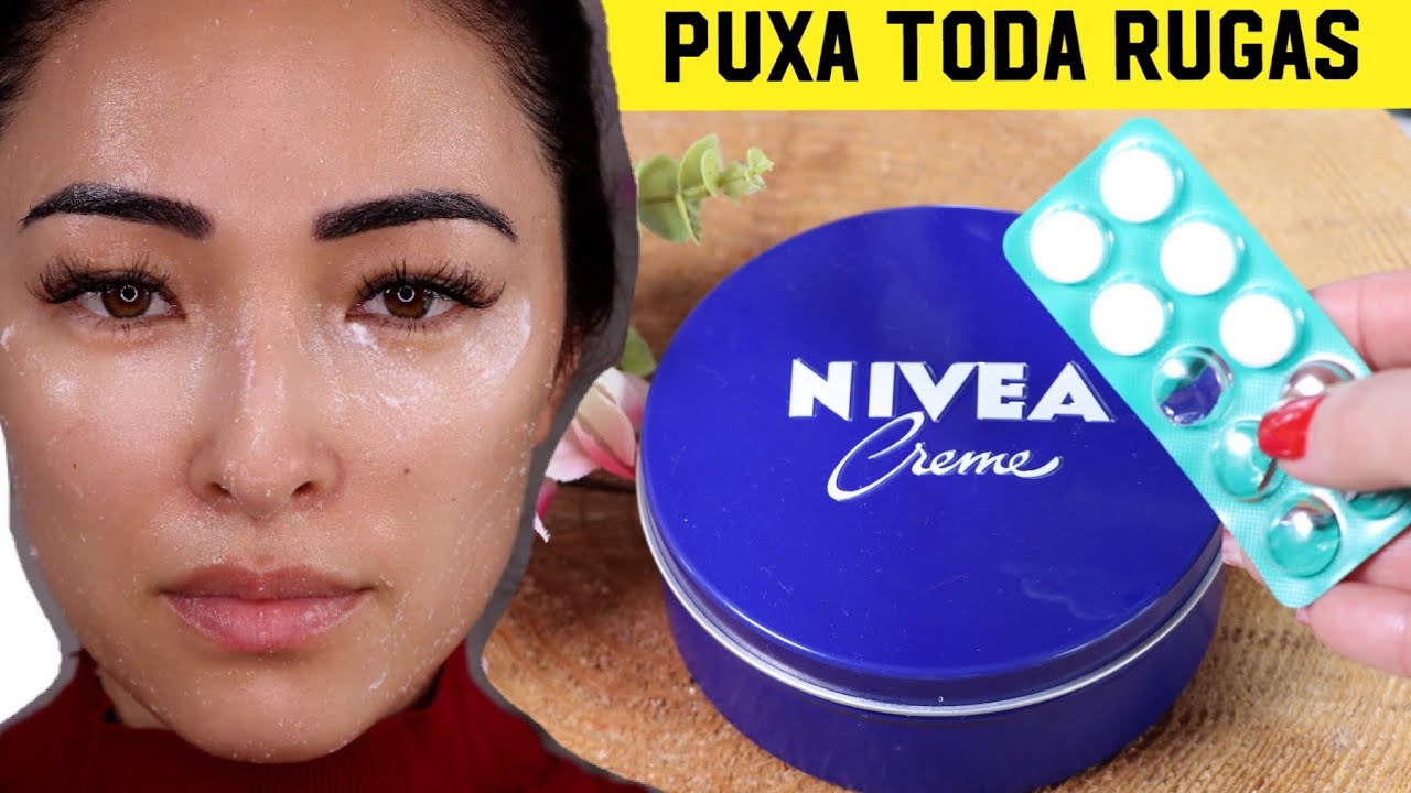 MISTURA ISSO NO CREME NÍVEA TIRA RUGAS E MANCHAS DA PELE RAPIDINHO