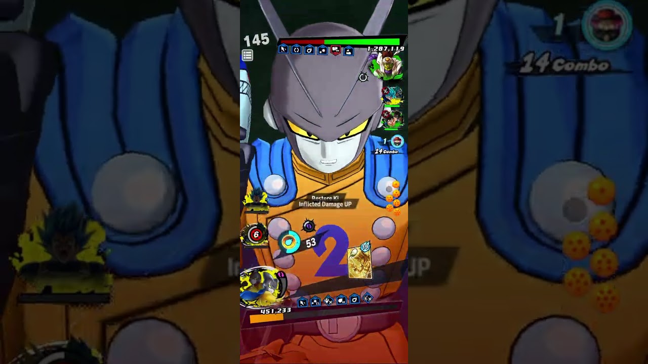 Playing legends PvP with my mono yellow team #dragonballlegends 