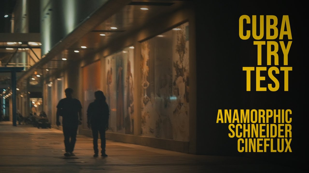 Cuba Try Test (CTT) Anamorphic Cinelux x2 with Lumix GH5