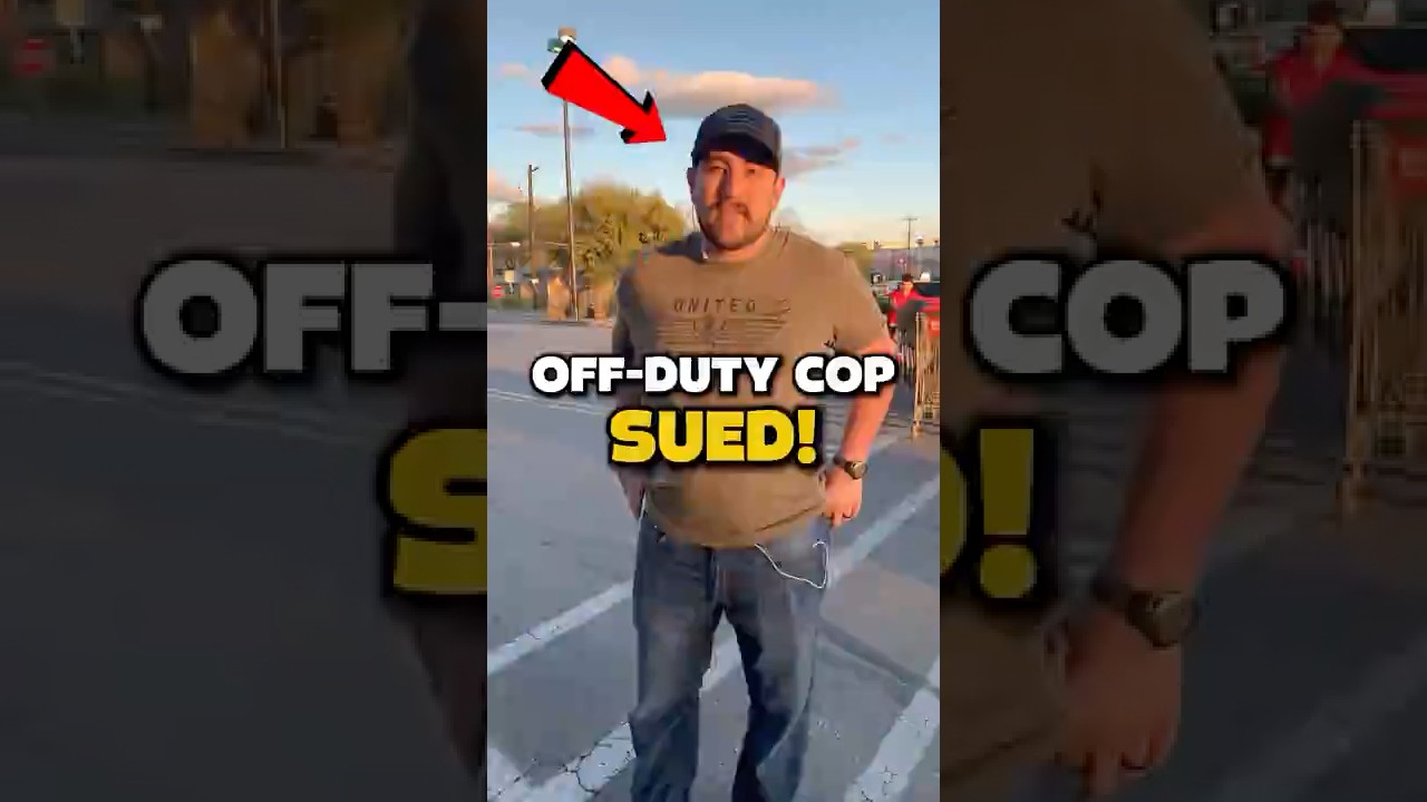 Policjant po służbie pozwany za nękanie niewinnego mężczyzny!
