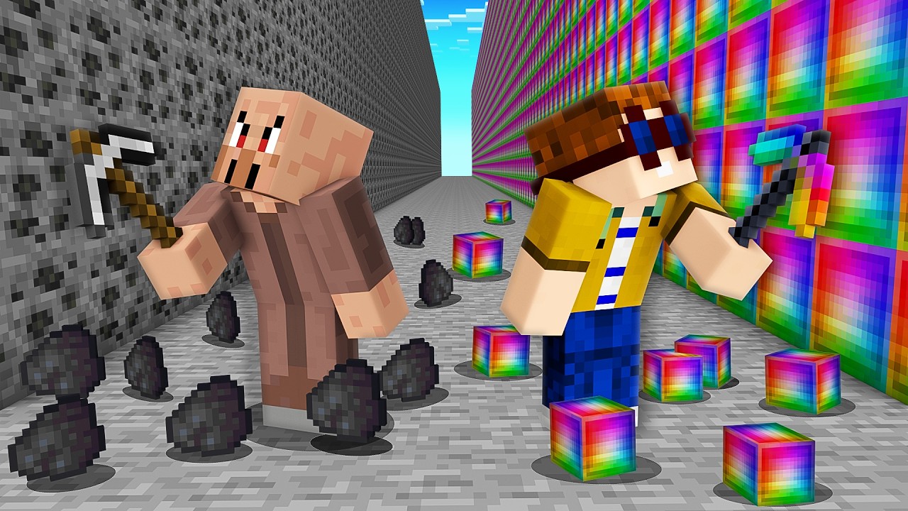Ich BAUE alle GEHEIMEN OP ERZE AB in Minecraft!