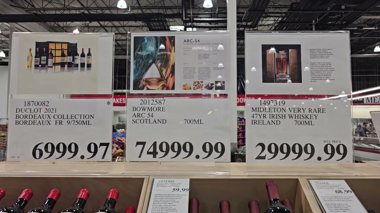 Дешевый алкоголь в Costco! Ха-ха!