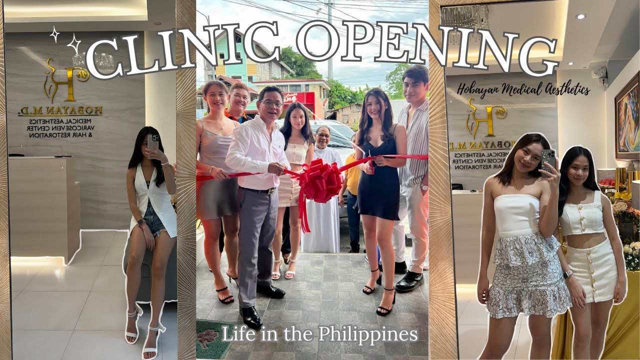 LIFE IN THE PHILIPPINES | Hobayan Medical Clinic Opening!!