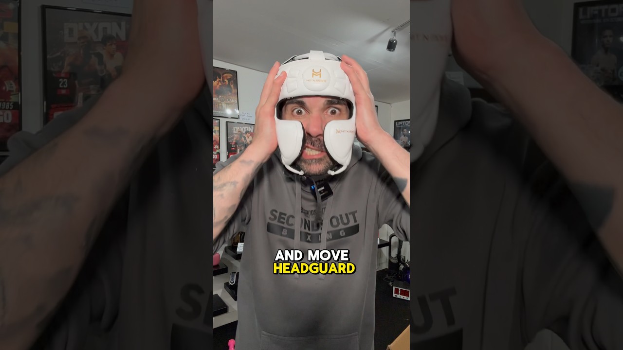 🎥 1-минутный обзор: шлем Hit n Move Air Armour Precision #boxing #hitnmove #boxing #headguard #boxeo