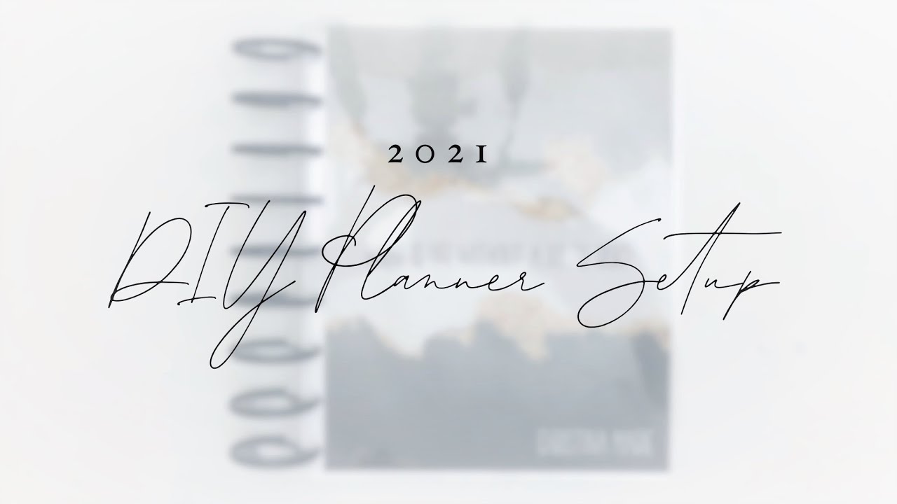 2021 DIY Planner Setup | ChristinaPlans14