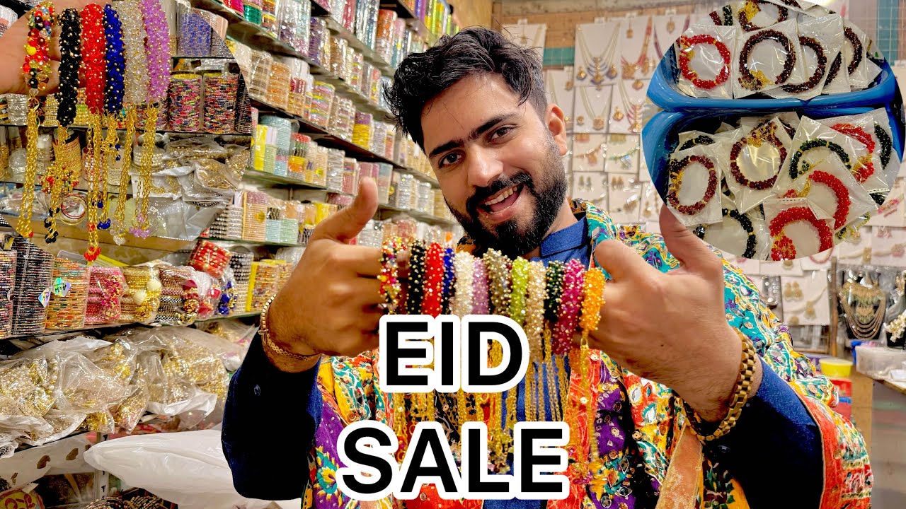 Eid sale mela 10 ramzan oder end jewellery bangles khussa shawl contact on what’s app 