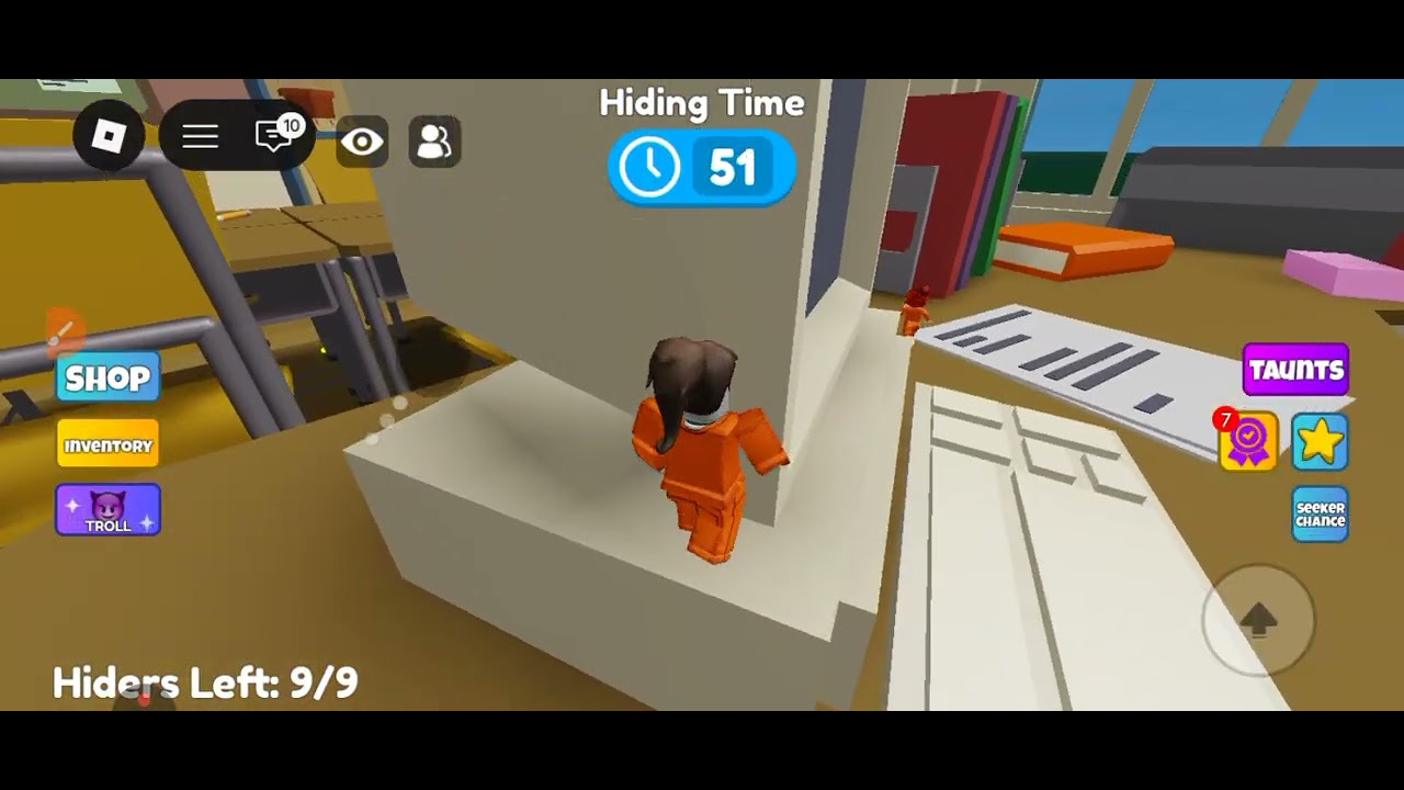 Seeker game in roblox 