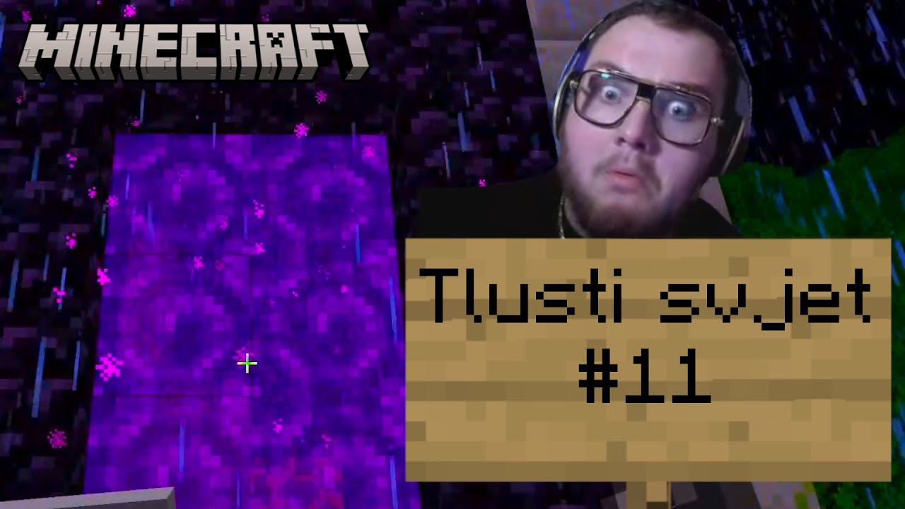 NETHER! | Minecraft Tlusti svjet #11