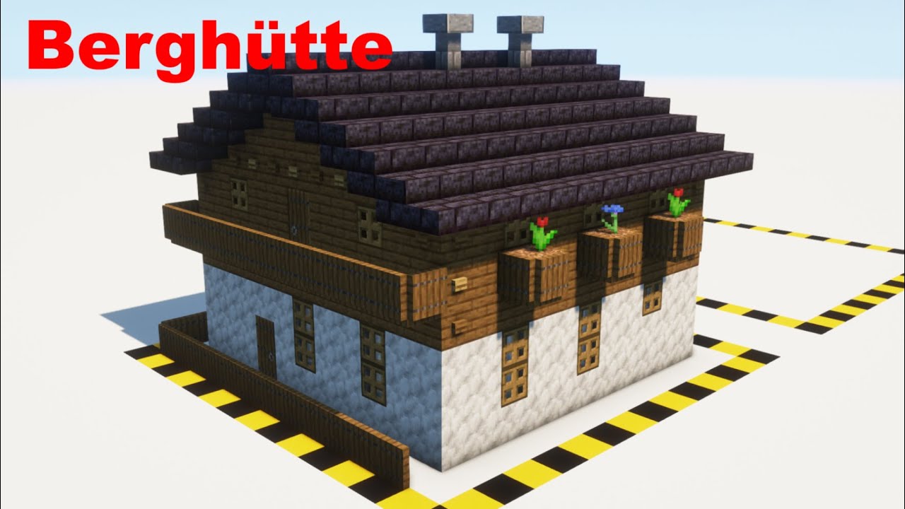Minecraft Berghütte bauen | Tutorial | TheMoGamer