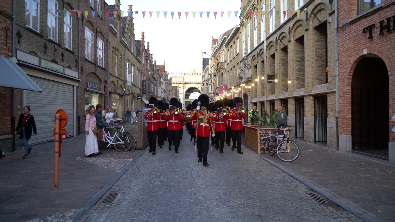 Grenadier Guards Band in Ypres Part 2