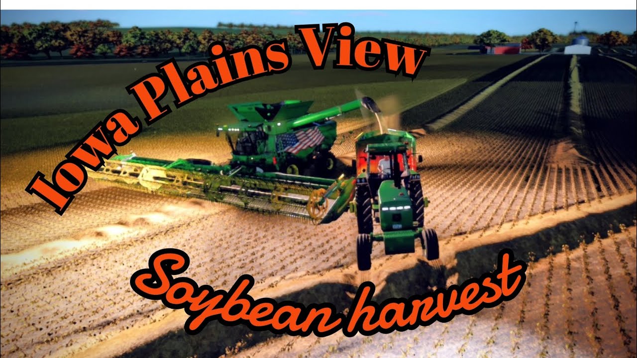 Farming Simulator 25 Soybean harvest #farmingsimulator25 #fs25 #soyabean #harvest #johndeere 