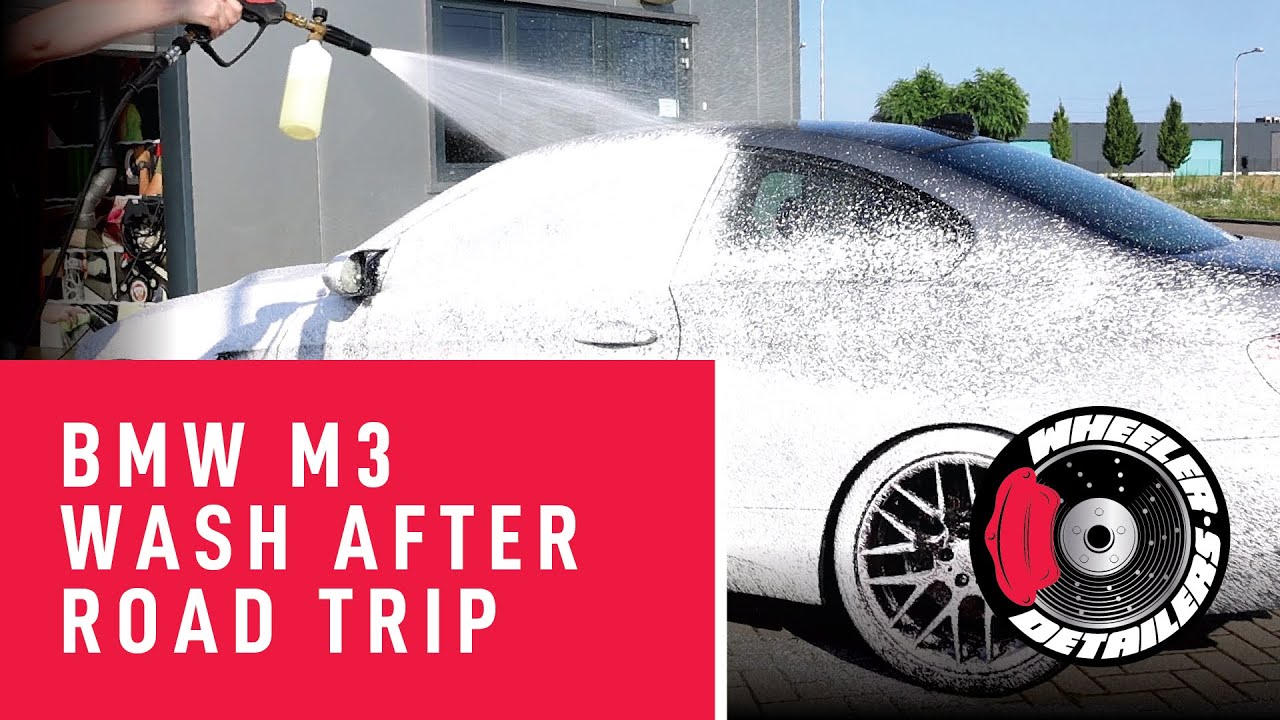 CARCARE24.EU | LONG VIDEO | HOW TO CLEAN AFTER A ROAD RALLY |  CAR WASH | CLEAN | EXTERIOR | BMW M3