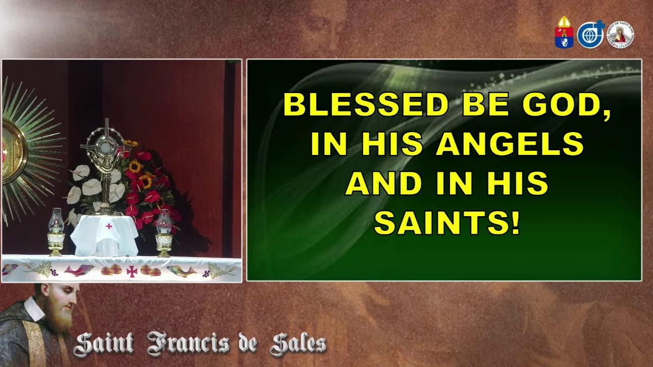 𝐋𝐈𝐕𝐄 𝐍𝐎𝐖 | January 24, 2026 | 6:30 AM|  Saint Francis de Sales, Bishop and Doctor of the Church