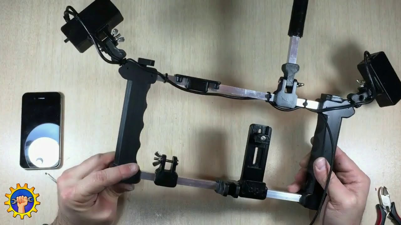 SMART RIG / САМОДЕЛЬНОЕ УСТРОЙСТВО ДЛЯ ВИДЕОСЪЕМКИ / РИГ ДЛЯ СМАРТФОНА