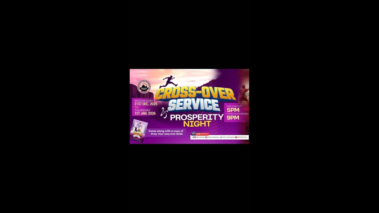CROSS-OVER WITH DR DK OLUKOYA | PRAY YOUR WAY INTO 2026   31||12||2025 / 1|01|2026