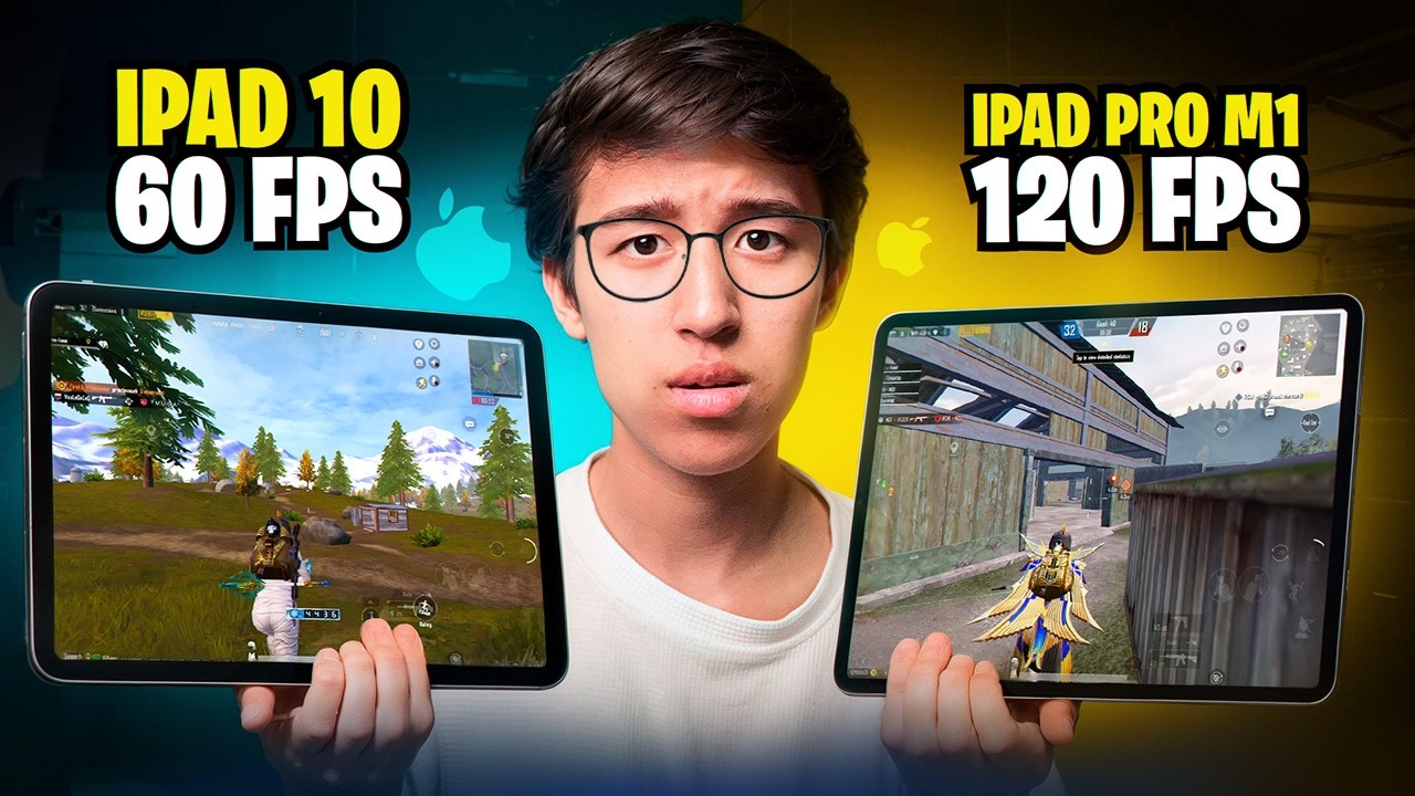 Ipad Pro M1 va Ipad 10 Pubg Mobile uchun hozir ideal tanlovmi? || 120FPS va 60 FPS lik