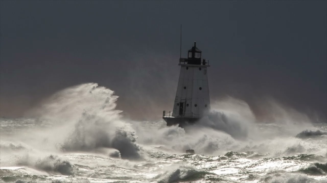 The Gale - An Epic November Storm on Lake Michigan with Original Music