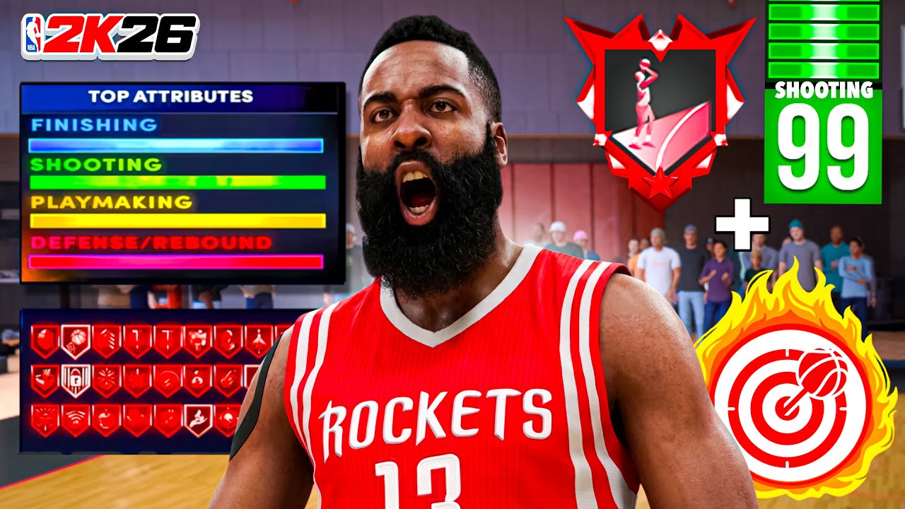 This 2018 JAMES HARDEN BUILD is UNGUARDABLE on NBA 2K26!