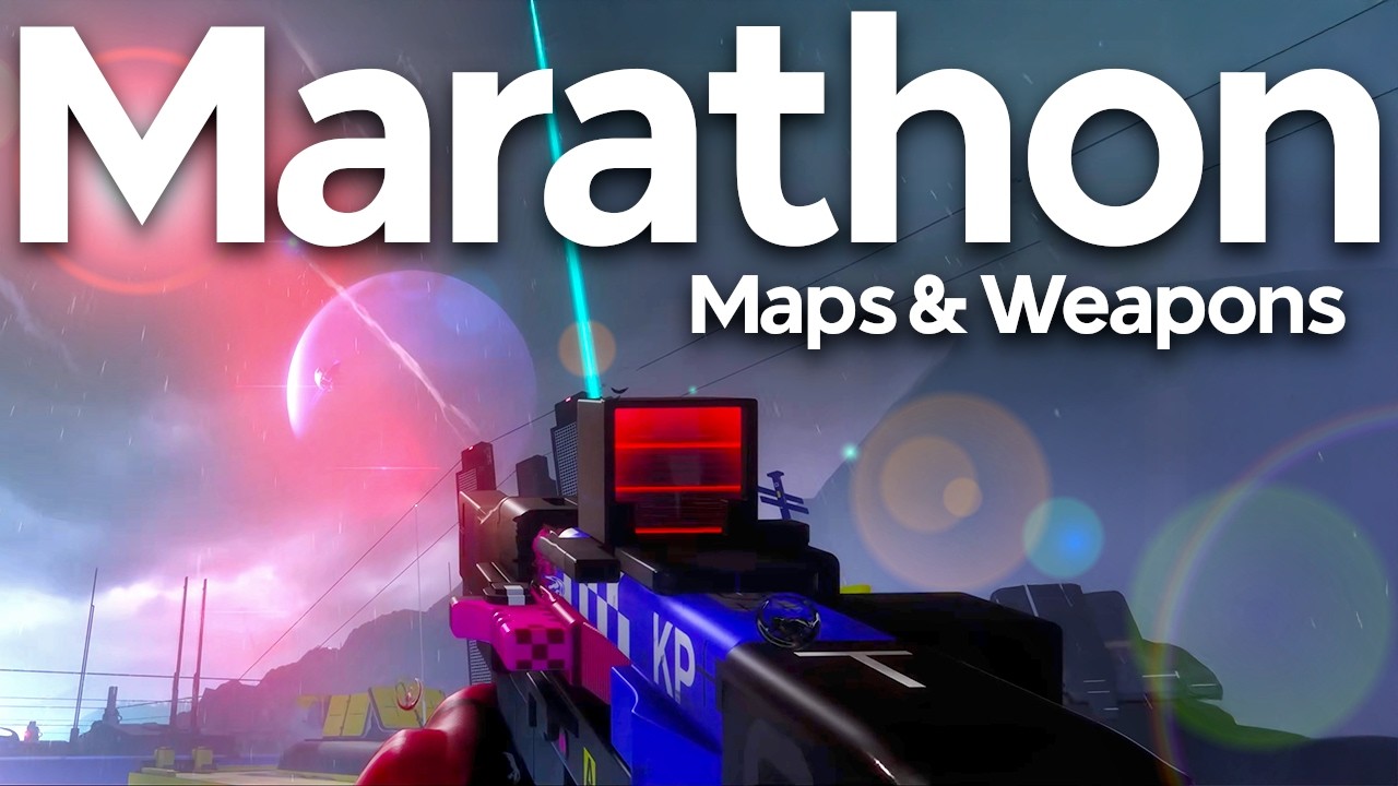 Marathon Map & Weapon Model/Gameplay Showcase